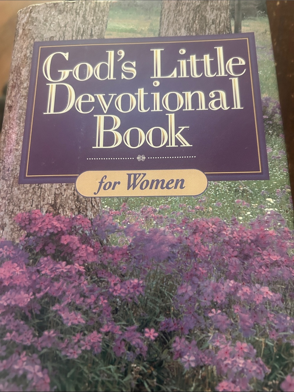 God's Little Devotional Book for Women - Purple Cover